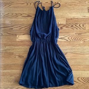 Navy halter Dress